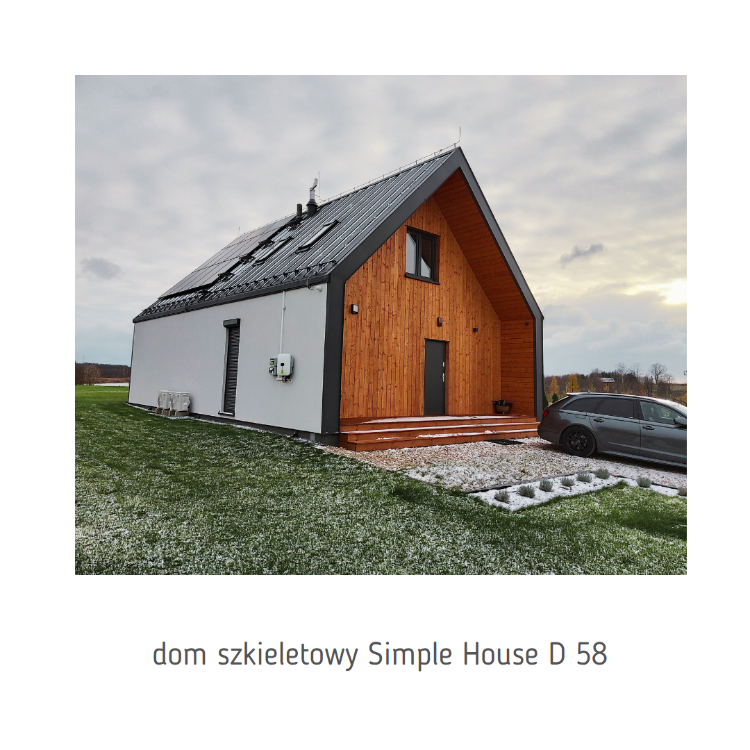Dom modułowy drewniany Simple House
